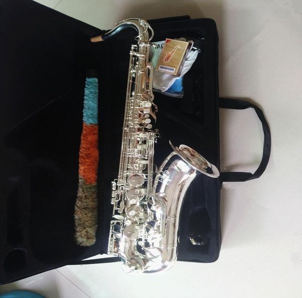 Nouveau saxophone ténor en argent de haute qualité yas875ex japon sax sax bb instrument de musique plate avec cas professionnel 3139687
