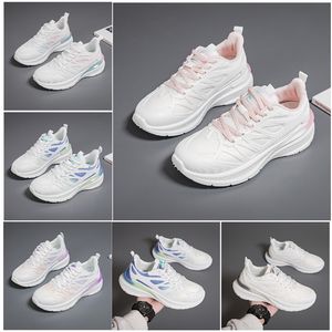 Nouveaux randonnées hommes femmes chaussures de course chaussures plates selles douces mode blanc noir rose rose bule confortable z1841 gai tendances 506 wo 143