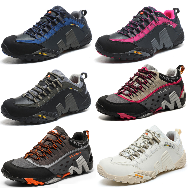 Nya vandringsskor män bergsklättringskor utomhus sneakers toppkvalitet turism jogging vandring sneakers non-slip mens klassiker skor 39-45 euro