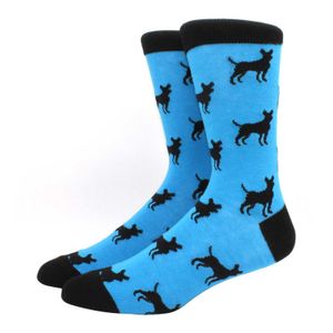 Nuevo Hiphop Algodón Hombres Haruku Feliz Divertido Animal Flamenco Pingüino Chili Vestido Calcetines Hombre Boda Navidad Amigo Regalo para alguien 431