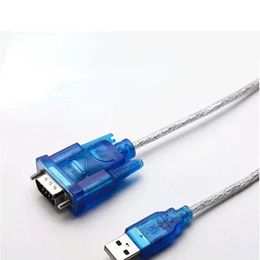 New HL-340 USB to RS232 COM Port Serial PDA 9 pin DB9 Cable Adapter Support Windows7 64