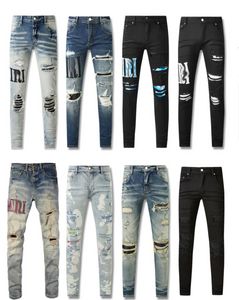 Nouveau trou bleu clair gris foncé Italie marque homme pantalon long pantalon streetwear denim skinny slim droit biker jean pour D2 qualité supérieure