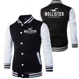 Nuevo Holstr Unisex Haikyuu Chaquetas masculinas sueltas Hip Hop Otoño Uniforme de béisbol Cómodo Ropa deportiva informal Fi Nuevos hombres Tops Y8JO #