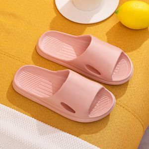 Nouvelles pantoufles de maison, chaussures à enfiler antidérapantes pour femmes, sandales d'été pour couples, pantoufles de salle de bain I9SO #