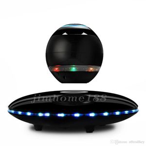 2019 nieuwe home theater speakers led draagbare magnetische levitating drijvende bluetooth luidspreker magnetische ophanging draadloos voor smartphones