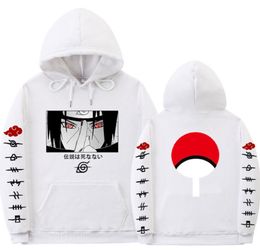 Nieuwe hoodie anime streetwear paar winterjas mode los
