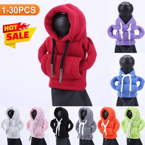 New Hoodie Car Gear Shift Cover Fashion Gearshift Hoodie Car Gear Shift Knob Cover Manual Handle Gear Sweatshirt Change Lever Cover