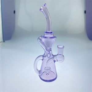 Nieuwe waterpijp paarse lolly lolly dikke bedwelmende bubbler bong oli rig beker pijp bongs waterbongs