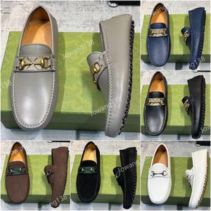 Horsebit loafer Designer Heren Klassieke Jordaan loafer luxe hoogwaardige outdoor Krokodil loafers Schoenen maat 39-45