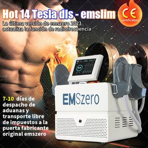 NOUVEAU HOT 2023 Machine de contourLe prix le plus bas Articles de machine minceur DLS-EMSLIM Neo Nova 13 Tesla hi-emt machine coussin de stimulation pelvienne en option EMSzero Machine