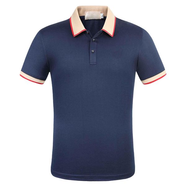 New Hot Bee Polos Luxury Mens Designer Polo T-shirt Estate maniche corte Colletto rovesciato Magliette a maniche corte Polo M-3XL