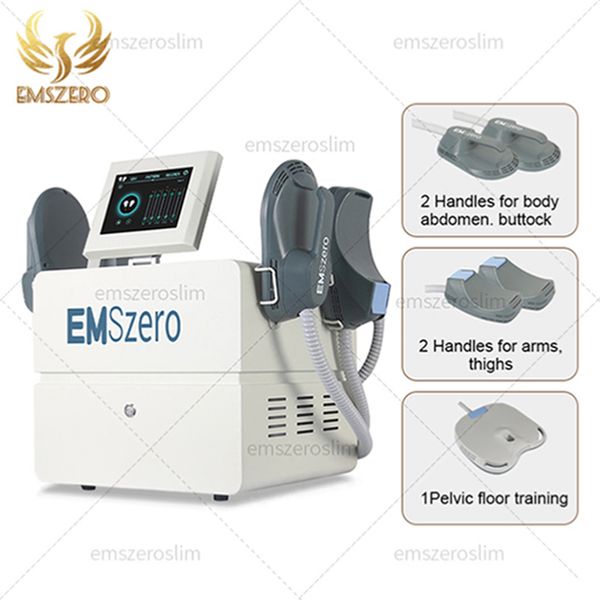 NOUVEAU HOT Black Friday Le prix le plus bas Articles de machine minceur DLS-EMSLIM Neo Nova 13 Tesla hi-emt machine avec 4 poignées RF et coussin de stimulation pelvienne en option EMSzero