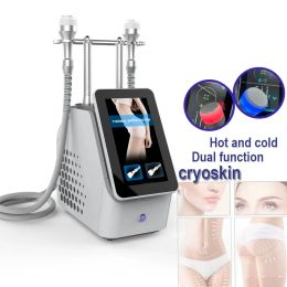 Nuevo Masaje de temperatura fría y caliente para la piel criogénica, máquina para adelgazar el cuerpo, crio Facial, máquina para la piel, alternante caliente y frío