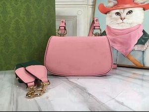 nieuwe hete mode gouden en roze tas voor dames schoudertas vrouwelijke klassieke handtassen