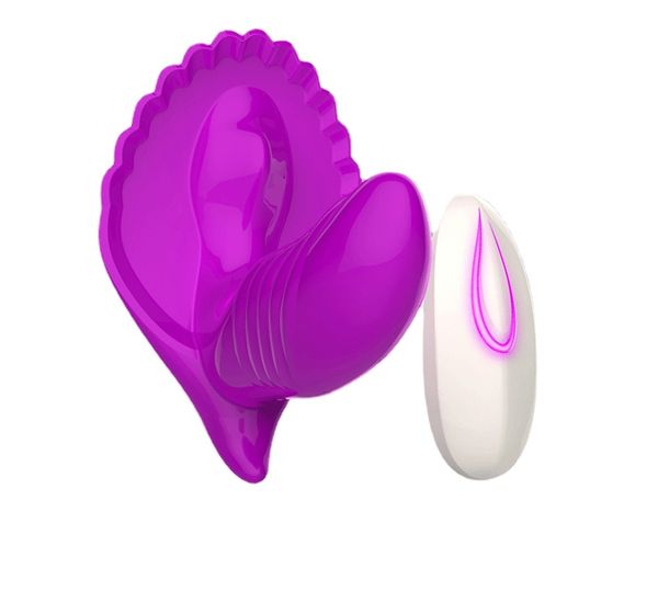 Vibrateurs chauds femelle Invisible coquille papillon gode sous-vêtements sans bretelles pénis étanche télécommande jouets sexuels rechargeables