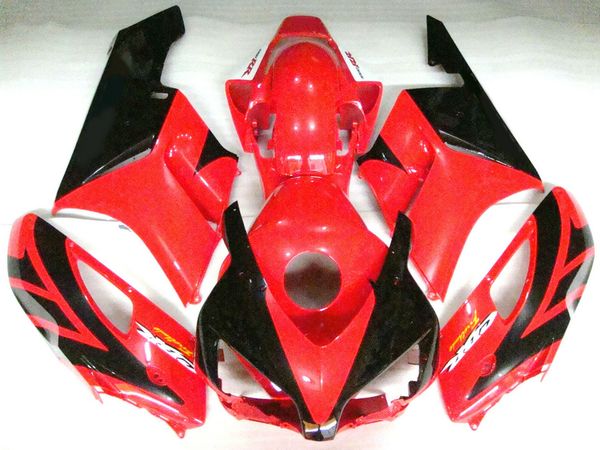 Nouveau carénage de moulage par injection chaud pour Honda CBR1000RR 2004 2005 kit de carénage rouge noir CBR 1000 RR 04 05 EE45