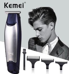 New Hot Kemei KM-5021 3 en 1 Professional Rechargeable S Clipper Haircut Barber Hair Clipper Styling Machine avec package de vente au détail 5648367