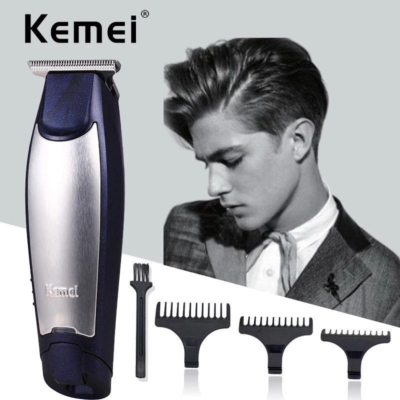 Nouveau Hot Kemei KM-5021 3 en 1 Professionnel Rechargeable Cheveux Tuymers Clipper Coup de coiffure Coiffeuse Coiffeuse Coiffeur Machine de coiffeur avec paquet de détail
