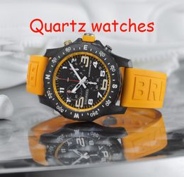Nuevo reloj de lujo de diseñador para hombre, relojes de cuarzo Endurance Pro Avenger con cronógrafo, relojes de pulsera de goma de varios colores para hombre