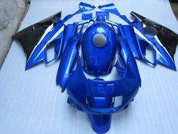 Nieuwe Hot Moto Parts Fairing Kit voor Honda CBR60O F2 91 92 93 94 Blue Black Backings CBR600 F2 1991-1994 OY31