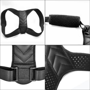 Nouveau correcteur de posture chaud ceinture de soutien réglable colonne vertébrale dos S ceintures de soutien adulte bossu invisible