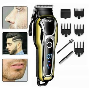 NUEVA venta caliente barbería cortadora de cabello cortadora de cabello profesional para hombres cortadora eléctrica de barba máquina para cortar cabello corte de pelo inalámbrico con cable