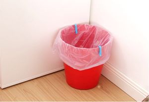 Nouvelle offre spéciale bleu créatif pince fixe nécessités ménagères sac poubelle pince sac poubelle pince anti-dérapante IA982