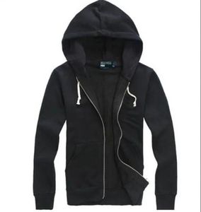 Livraison gratuite nouvelle vente chaude Mens polo Hoodies Sweatshirts automne hiver décontracté avec une veste de sport à capuche noir 8color can shooes