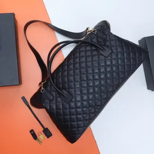 Nouveau sac de shopping de mode vente chaude en cuir véritable marque de créateur homme et femme style unisexe grand sac de voyage