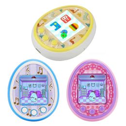 Nieuwe Hot Tamagochi Electronic Pets Toy Virtual Huisdier Retro Cyber ​​Funny Tumbler Ver Speeltjes Voor Kinderen Handheld Game Machine LJ201105