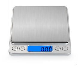 Nouvelles échelles numériques du ménage portable Pocket électronique LCD bijoux de précision Balance de poids à l'échelle de cuisine outils Kitchen3306574