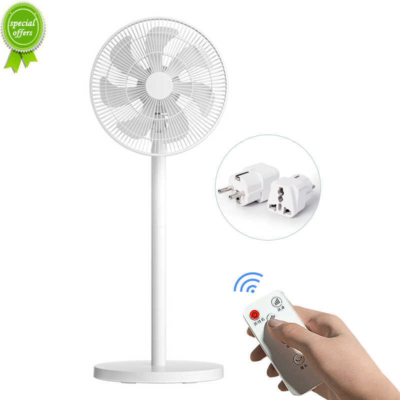 Tabela doméstica Fan de piso vertical Standing Wind Super Strong 90 Shaking Head Circulation Film com controle remoto