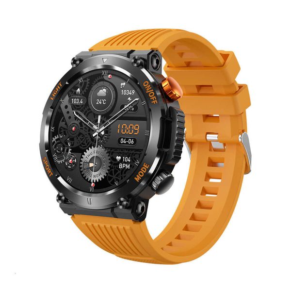 Nuevo HT17 Smart Watch Bluetooth Llama Heart Heart Oxygen Illumination Lámpara Compass Paso Multi Sport