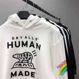 Nieuwe mens gemaakte hoodie mannen vrouwen ijsbeer cartoon menselijk gemaakte sweatshirts pullovers t220802