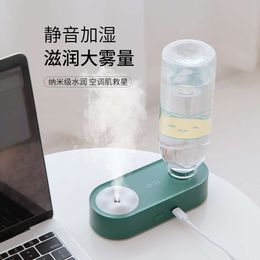 Nuevo humidificador USB mini carga pequeña botella mineral de escritorio portátil pulverización de reabastecimiento de agua de aire