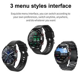 Nouveau Hw20 Smart Watch Men ECG + PPG Smartwatch étanche Bluetooth Call de surveillance de la fréquence cardiaque Rappel Sports montre des hommes