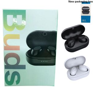 Air 3 Buds Draadloze Oortelefoon TWS Mini Bluetooth 5.0 Hoofdtelefoon Air3 in Ear Sport Headset met Micre Stereo Gaming Oordopjes voor Smartphone