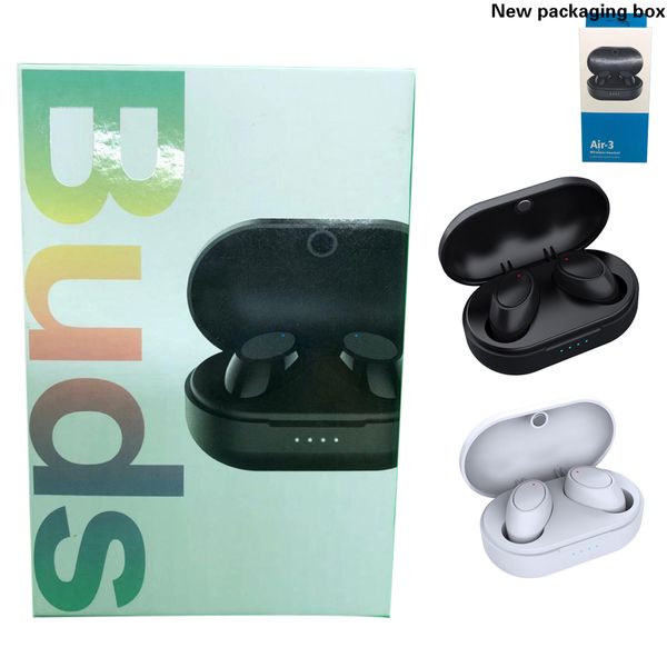 Air 3 Buds Auriculares inalámbricos TWS Mini Bluetooth 5.0 Auriculares Air3 In Ear Auriculares deportivos con micrófono Auriculares estéreo para juegos para teléfonos inteligentes