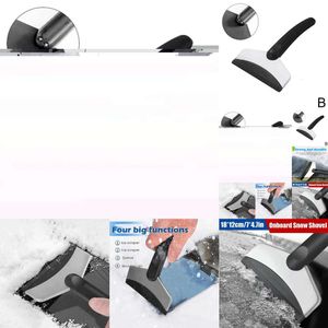 Nouveau grattoir de glace Snow Phelfiers en verre ACCESSOIRES D'HIVER ATTENTION AUTOLANT AUTOLANT AUTOL