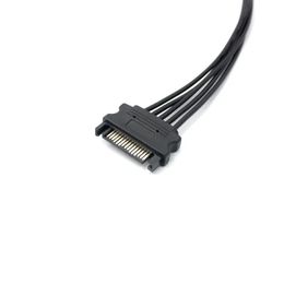 new IDE To SATA Power Cable Male To Female One Point Five Power SATA Extension Cable Hard Drive Power Supply Splitter Cable Cord for IDE to