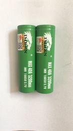 Nueva batería IMR 18650 Gold Green Leopard 3000mAh 3200mAh 3300mAh 3500mAh 3,7 V 40A 50A baterías con código de seguridad