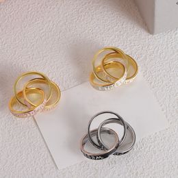 Nuevo en 925 anillo de esmalte de plata esterlina para mujeres diseño de lujo encanto de moda personalidad pareja de citas damas anillos de fiesta joyería
