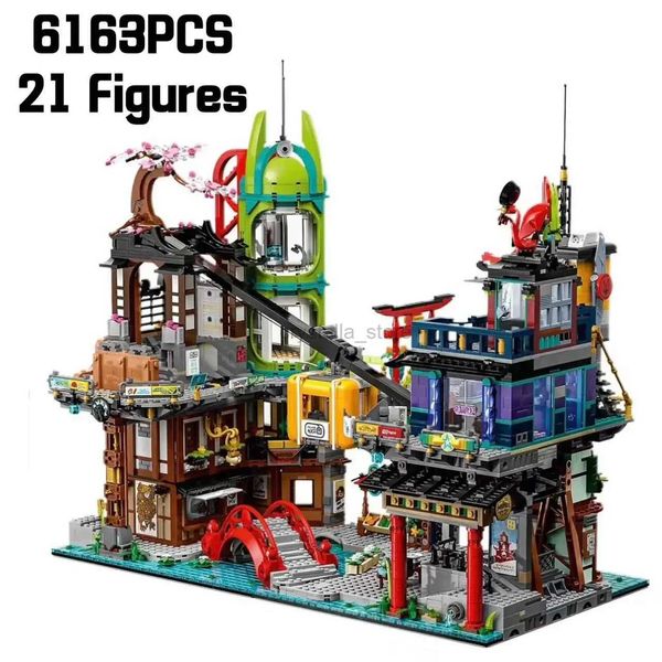 Nouveau en stock 71799 Marchés Blocs de construction Bricks Creative Expert Street View House Toy for Children Kid Christmas Birthday Gift 240120