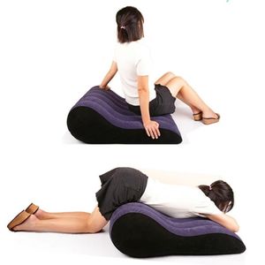 Nueva almohada inflable de cuña de ayuda sexual, cojín de posición de amor, muebles reclinables para parejas, juguetes de juego, almohadas lumbares 2012261964