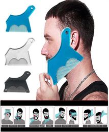 Nuevo diseño innovador herramienta para dar forma a la barba herramienta de afeitado guía de plantilla moldeadora para hombres fashion2473803