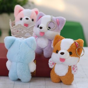 Nieuwe internet beroemdheid Keychains Little Cute Dog Plush Toy Doll hangers tas hanger Keychain Doll Doll Cadeau