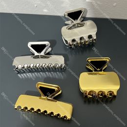 Nieuwe Omgekeerde Driehoek Brief Klemmen Legering Haarspeld Klemmen Grijp Clip Haarspeldjes Metalen Haai Clip Haar Sieraden