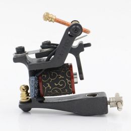 Nieuwe Iron Tattoo Guns T-Dial Tattoo Machine 10 Wrap Coils Tatoo Machines Liner voor Tattoo Levert Gratis verzending