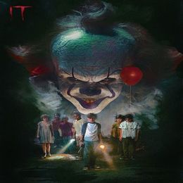 Nieuwe IT Film Pennywise Stephen King Horror Art Canvas Poster Moderne HD Print Olieverfschilderij Wall Art Schilderen Foto Poster voor Roo174l