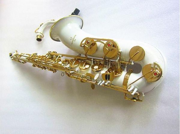 Nouveau Japon YANAGIS T-992 modèle Bb Saxophone Tenor Jazz Saxophone à clé en or blanc avec instruments de musique Performance professionnelle Bateau gratuit